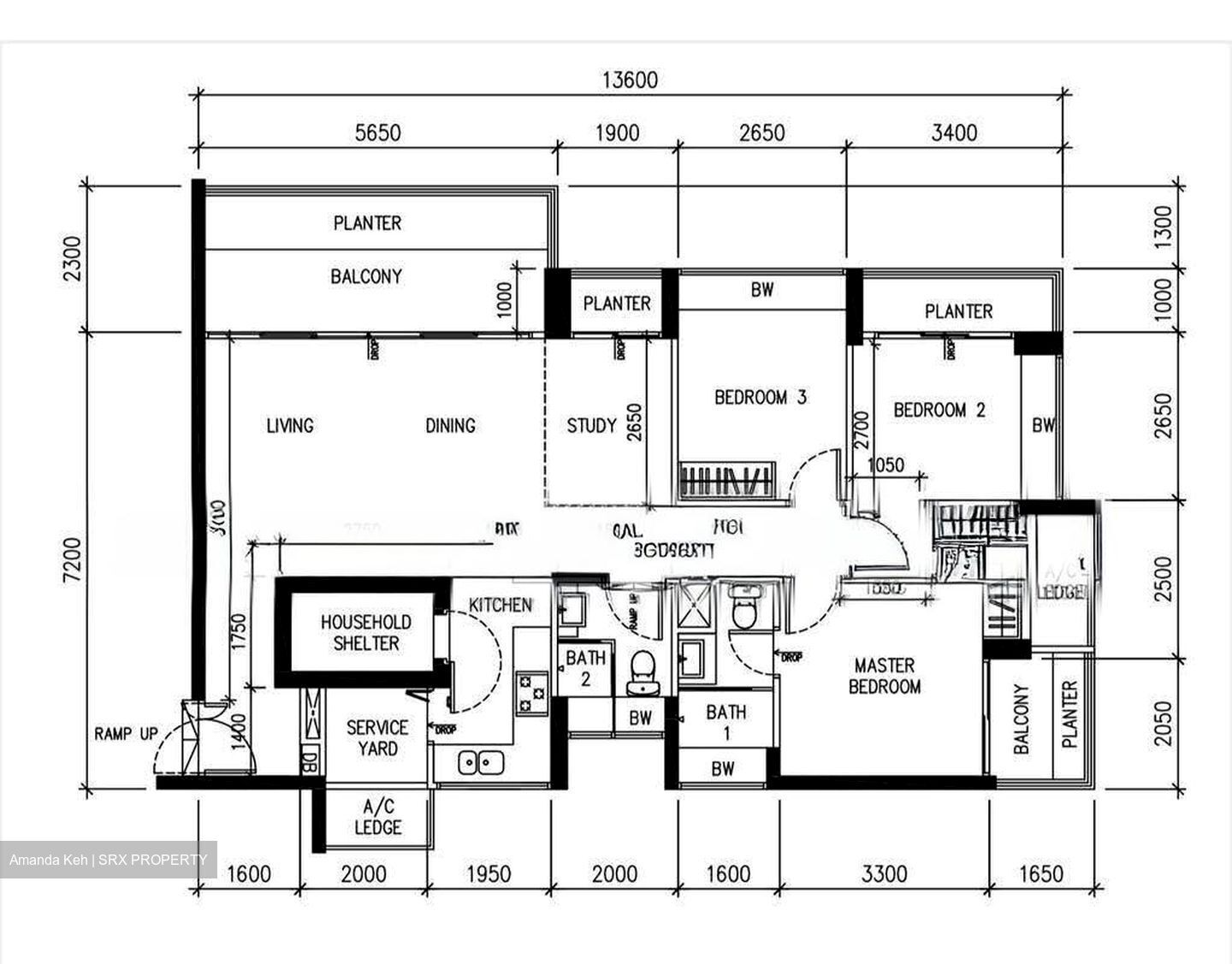 Blk 588C Park Central @ Amk (Ang Mo Kio), HDB 5 Rooms #612948081